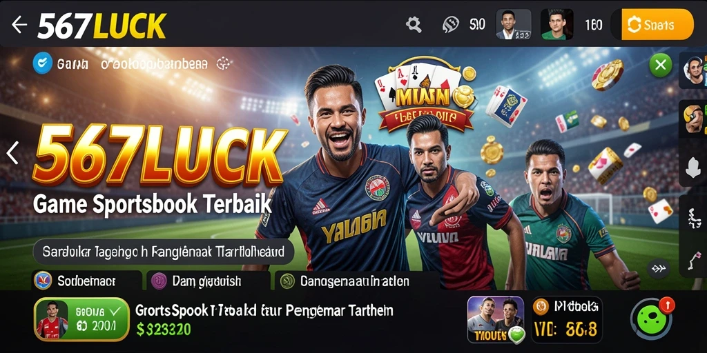 Tampilan gameplay menarik dari 567LUCK yang mendebarkan.