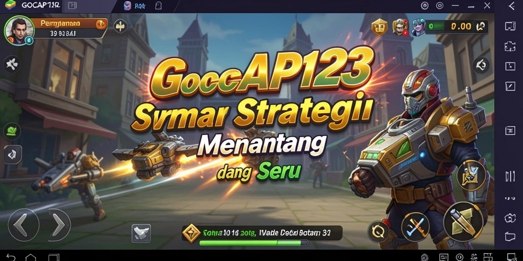 Tampilan gameplay GOCAP123 dengan elemen strategi yang mendebarkan.