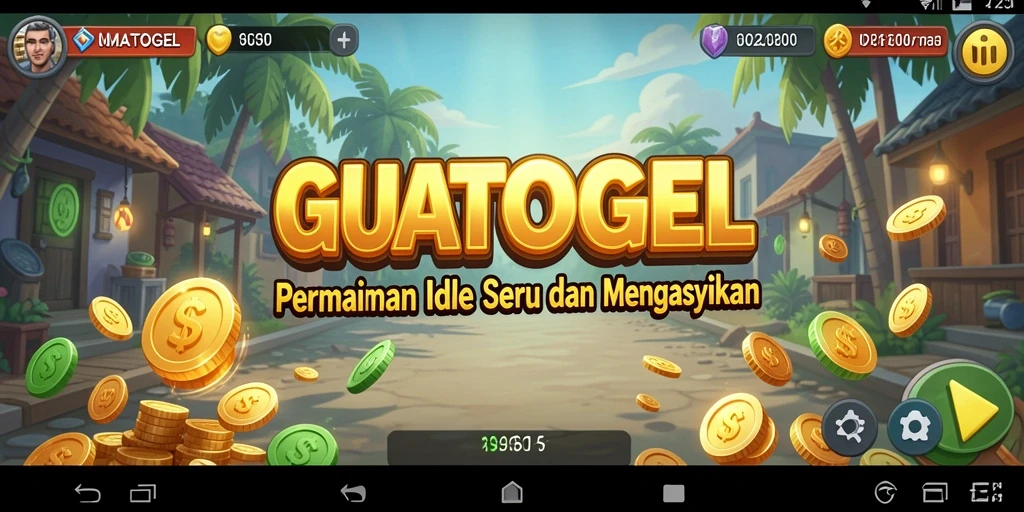 Tampilan gameplay GUATOGEL yang santai dan menyenangkan.