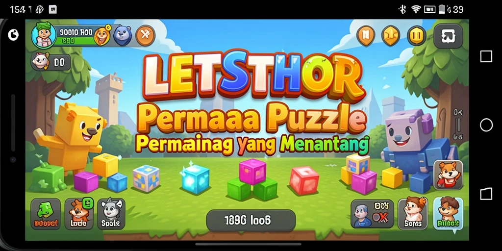 Tampilan screenshot LETSTHOR dengan gameplay Puzzle yang menarik.